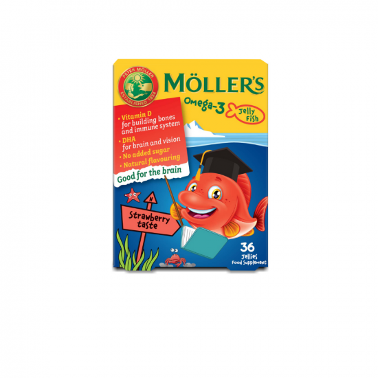 MÖLLERS OMEGA-3 GUMIVITAMIN EPER HALACSKA - 36X MÖLLERS OMEGA-3 GUMIVITAMIN EPER HALACSKA - 36X